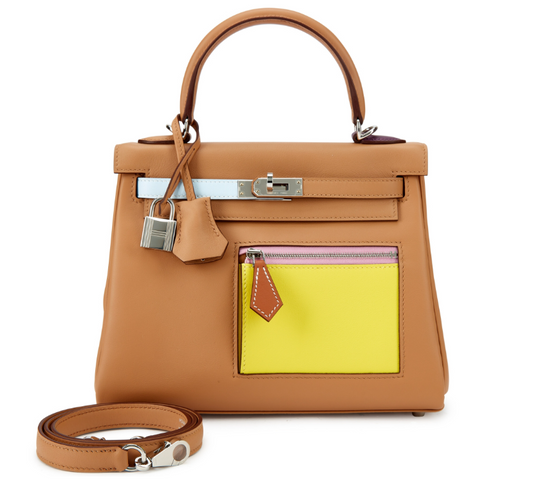 Cassis and Nata Swift Colormatic Kelly 25 Retourne Palladium Hardware